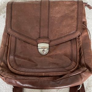 Vintage Leather Backpack